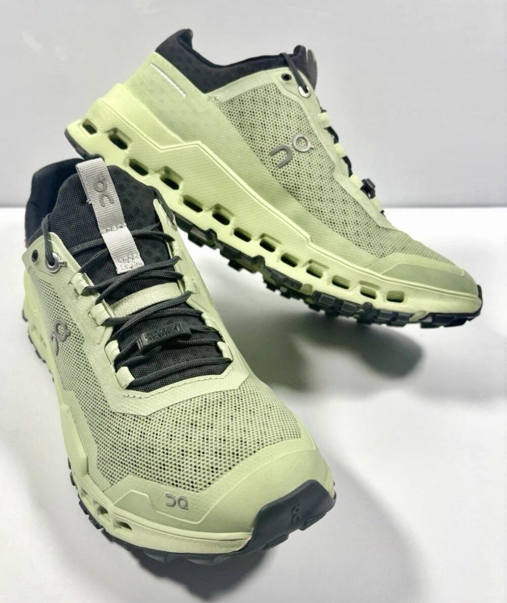 On Cloudultra Women’s 7 Trail Running/Hiking Vine Meadow Green 44.99043 EUC